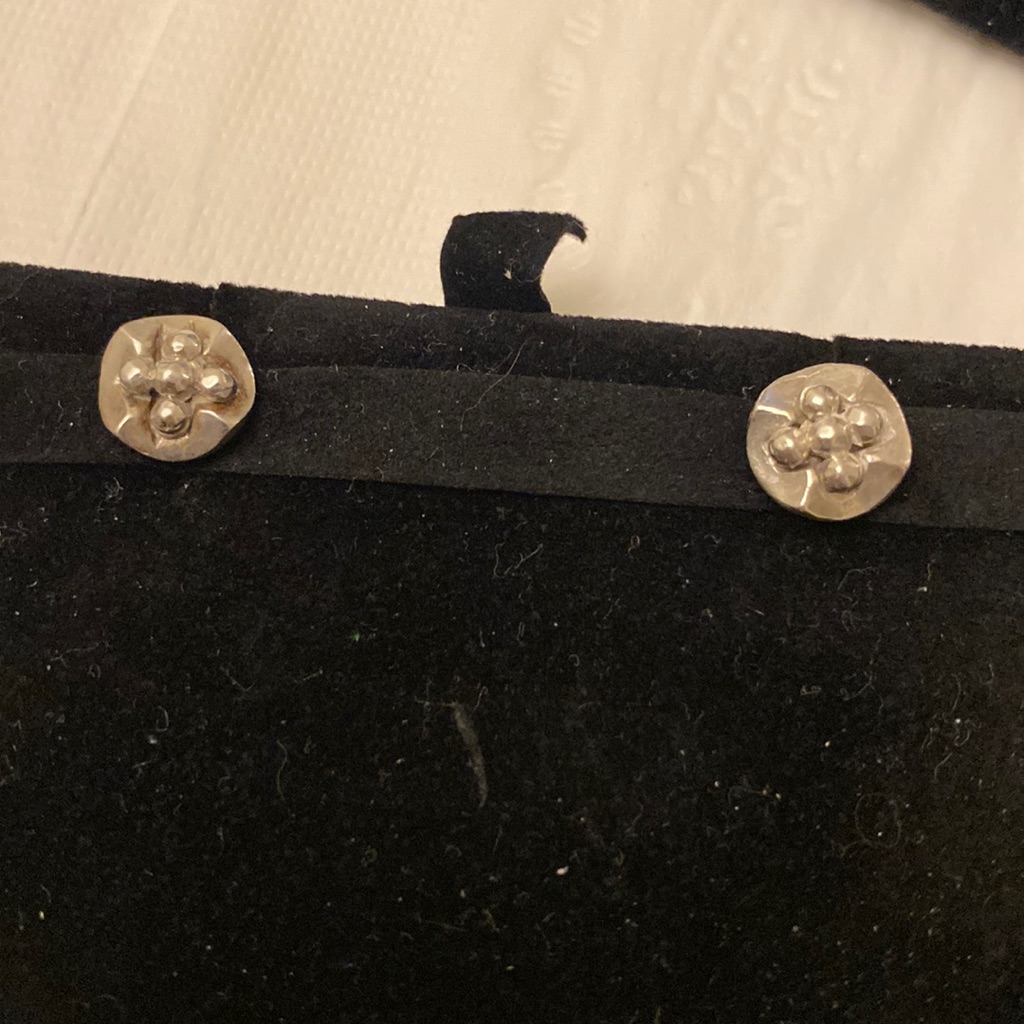 Stud Silver Earrings.